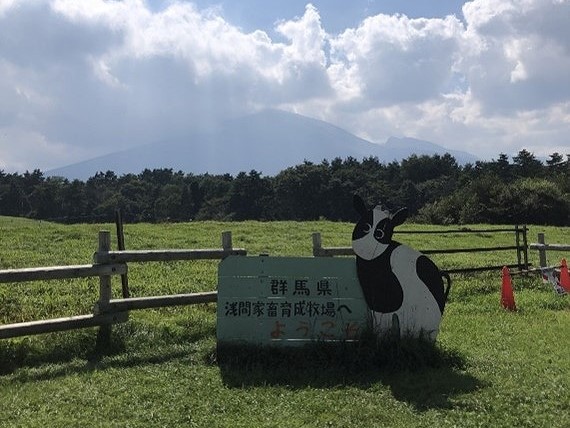 浅間牧場での風景