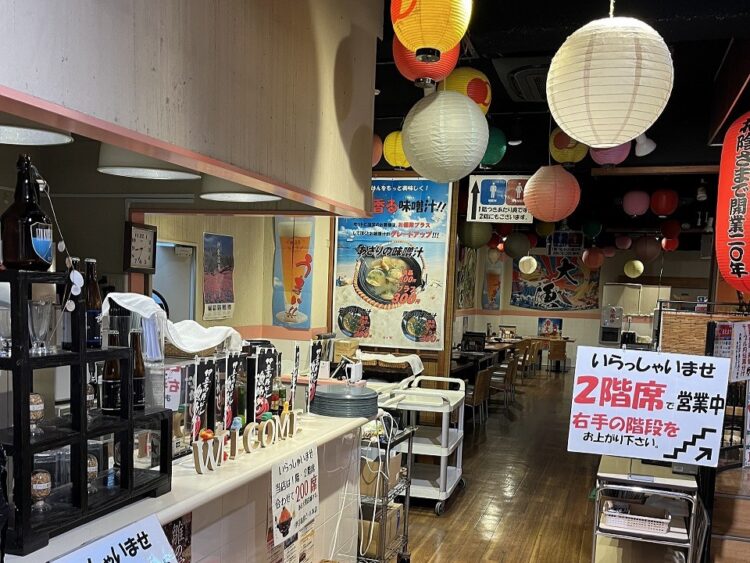 バイト先店内風景