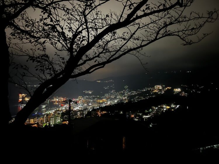 休日に見に行った夜景