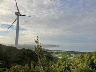 通勤する時の道から見える景色