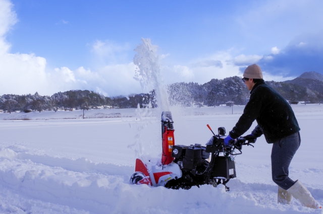 レアな仕事内容（除雪スタッフ）