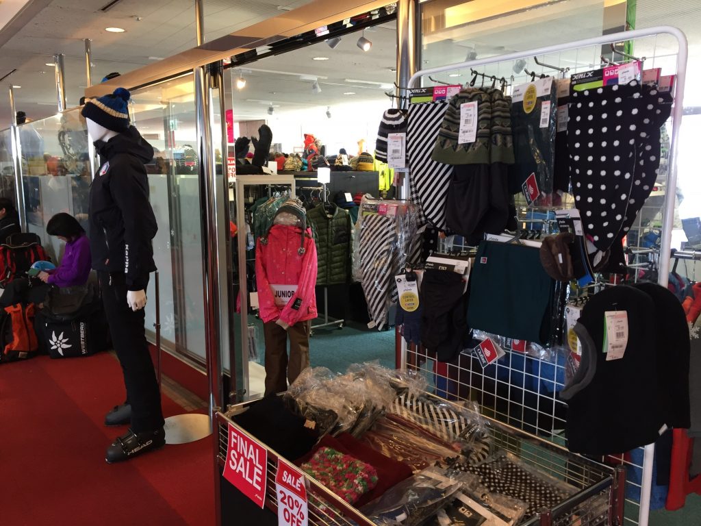 売店スキー場バイト