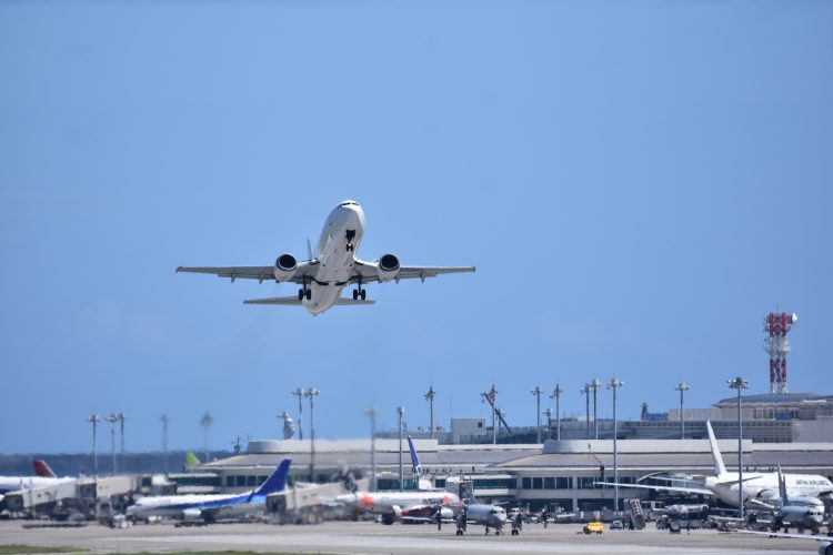 飛行機石垣